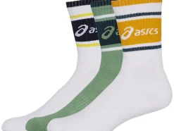 3 PACK LOGO CREW SOCK>ASICS New