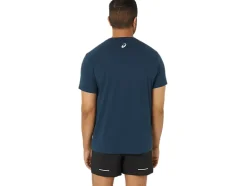 CHEST LOGO SS TEE>ASICS New