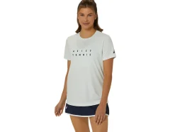 COURT GRAPHIC TEE>ASICS Clearance