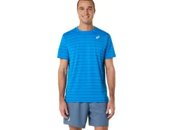 COURT STRIPE SS TOP>ASICS