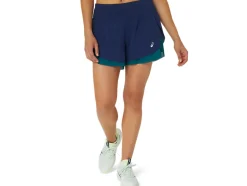 NAGINO TENNIS 3.5IN 2-N-1 LAYER SHORT>ASICS Outlet